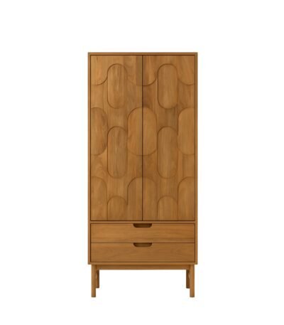 chirmi premium mango wood wardrobe