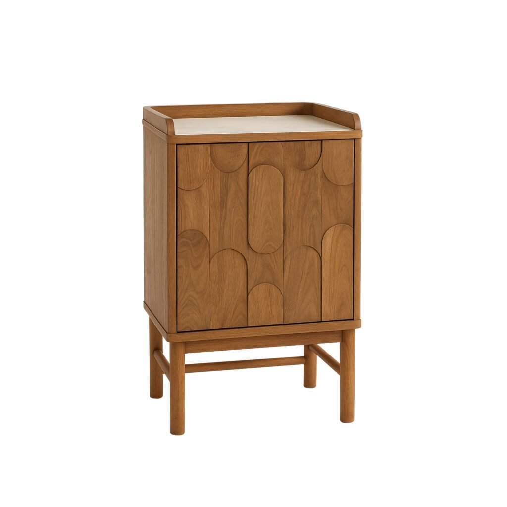 chirmi premium mango wood nightstand
