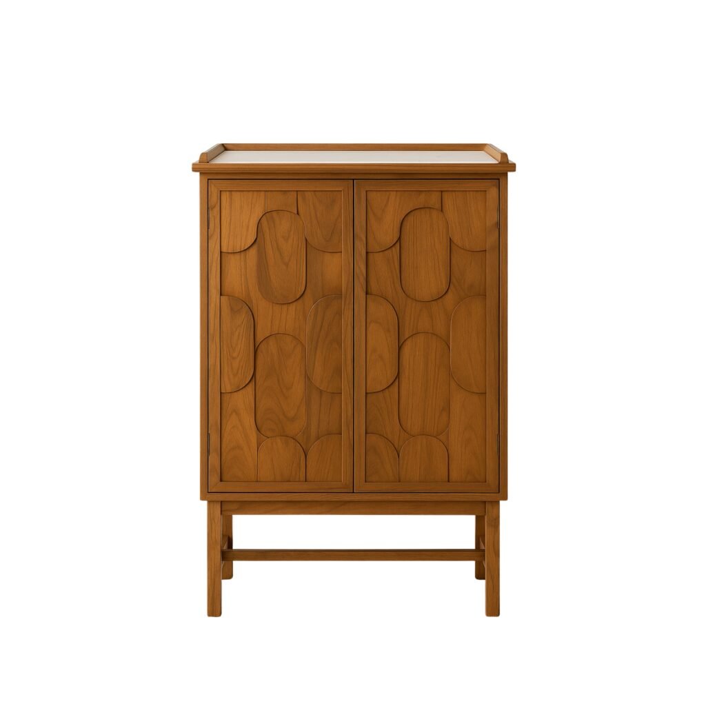 Chirmi Premium Mango Wood Bar Cabinet