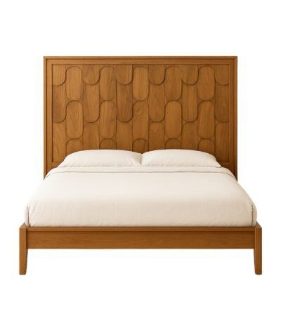 chirmi premium mango wood bed