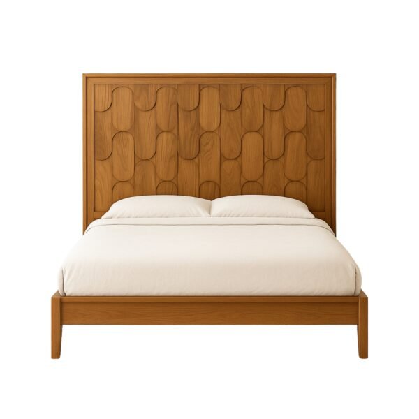 chirmi premium mango wood bed