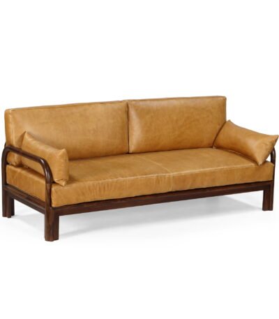 Sabi Three Seater Wooden Sofa