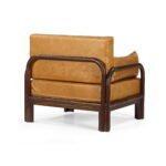 Sabi One Seater Wooden Sofa - Image 4