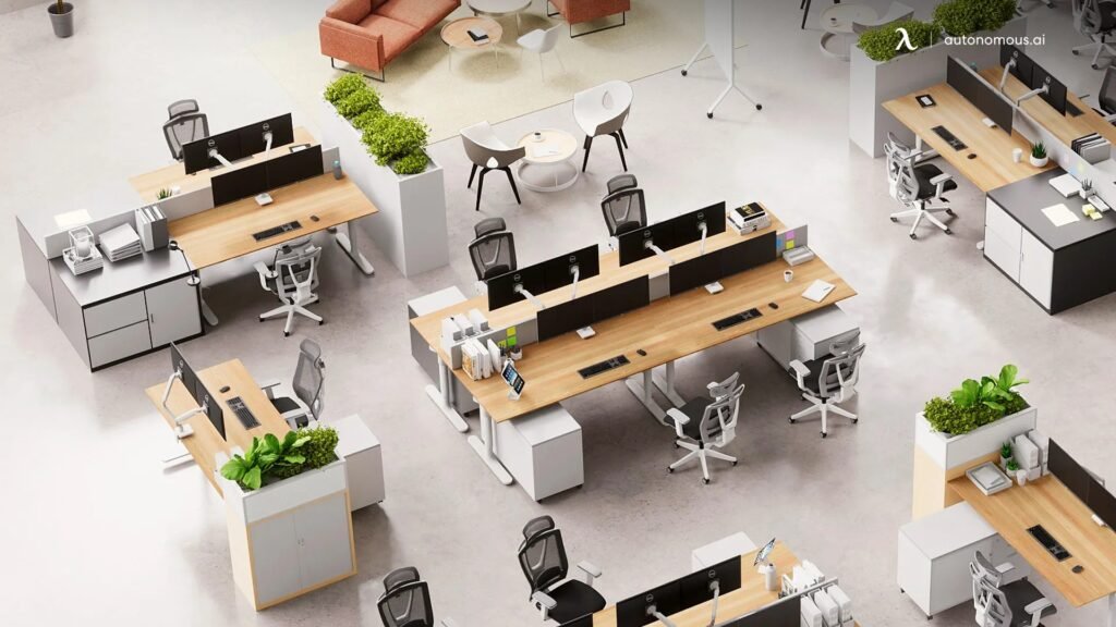 Modern office furniture manufactured by furniture manufacturers in Delhi