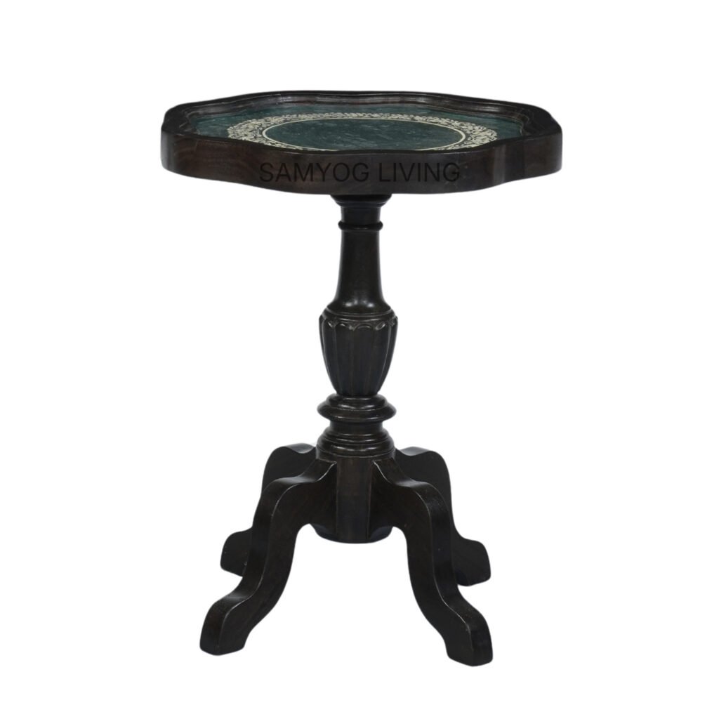 Amaya Hand Painted End Table