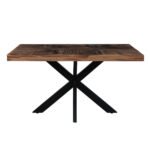 Elite Cross-Frame Dining Table - Image 2