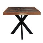 Elite Cross-Frame Dining Table - Image 3