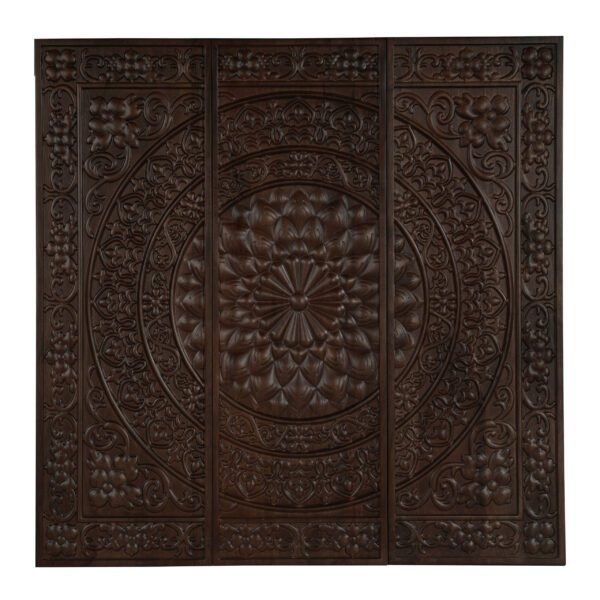 Lotus Wooden Wall Art