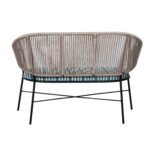 Azure Coastal Rope Bench - Image 3