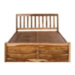 Hawky Wooden Hydraulic Storage Bed - Image 2